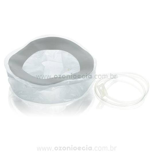 Kit Bag Touca Ozonioterapia Capilar Reutilizável- 5 unidades