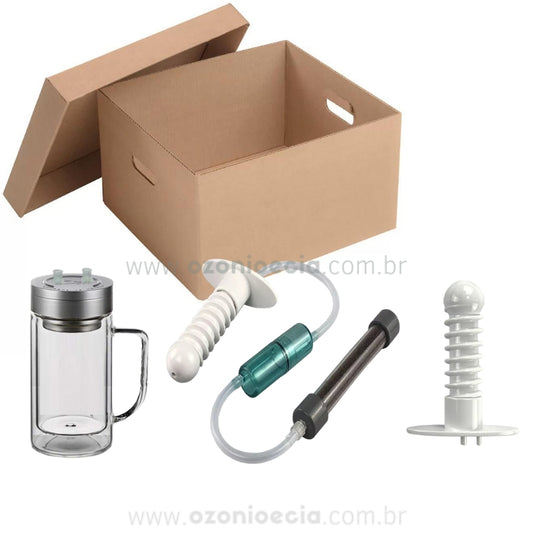 Kit Completo Para Ozonioterapia Vaginal- 7 Peças