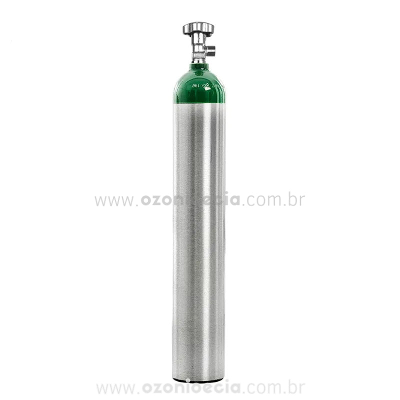 Kit Cilindro de Oxigênio 5L e Fluxômetro Regulador Click